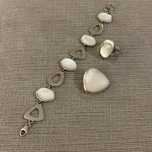 Bracelet, ring, pendant